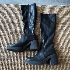 Black Over the Knee Boots